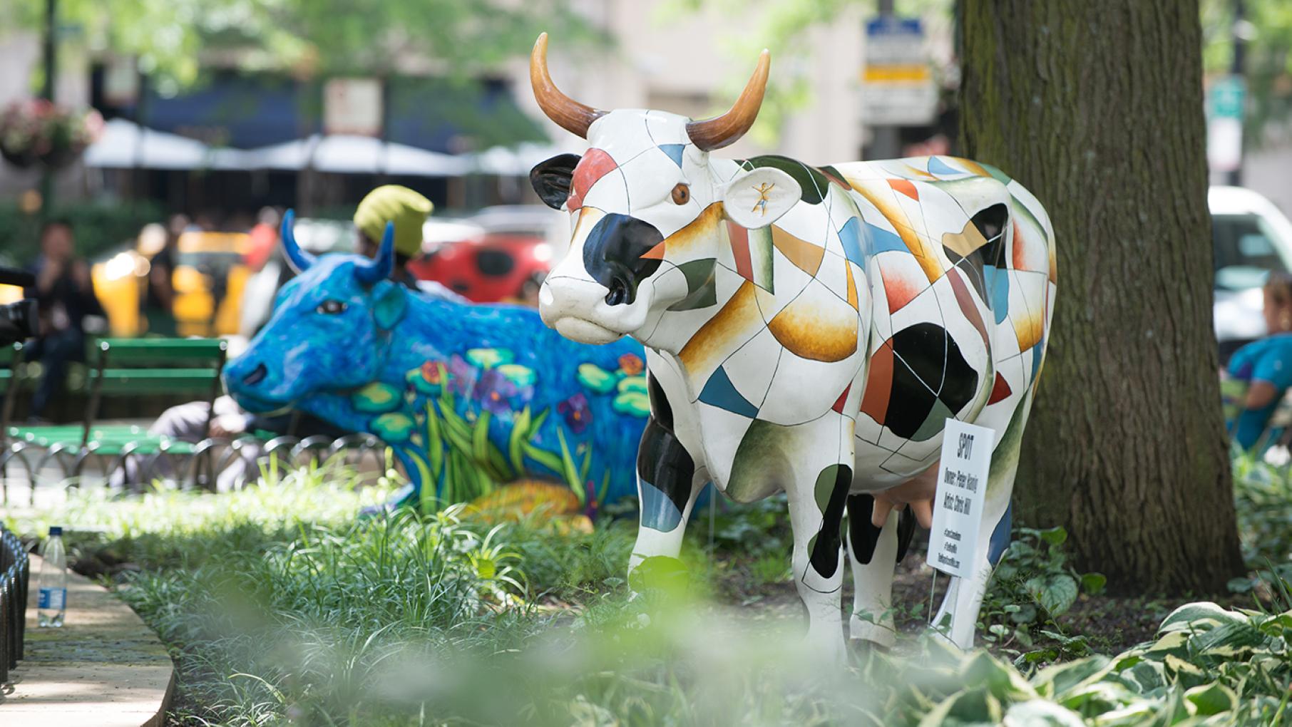 Cows Come Home on the Magnificent Mile. Photo: LaCour Images, courtesy of The Magnificent Mile Association
